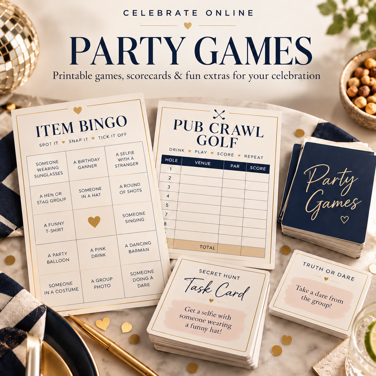 Celebrate Online Party Games